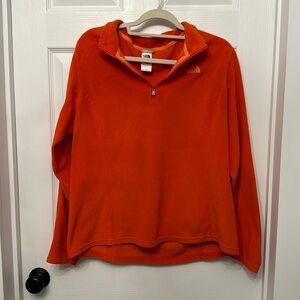 The North Face fleece pullover. XL